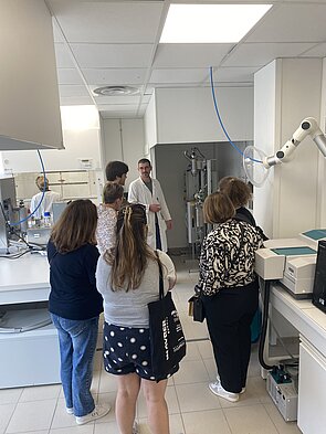 Visite du Deleg Tour