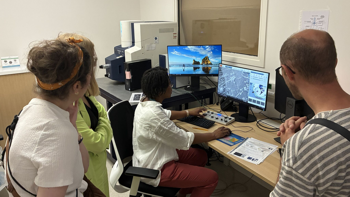 Visite du Deleg Tour. Crédit : Florent Lebrun