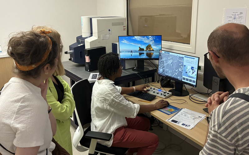 Visite du Deleg Tour. Crédit : Florent Lebrun