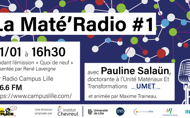 L'épisode 1 de Maté'Radio nous raconte la thèse de Pauline Salaun