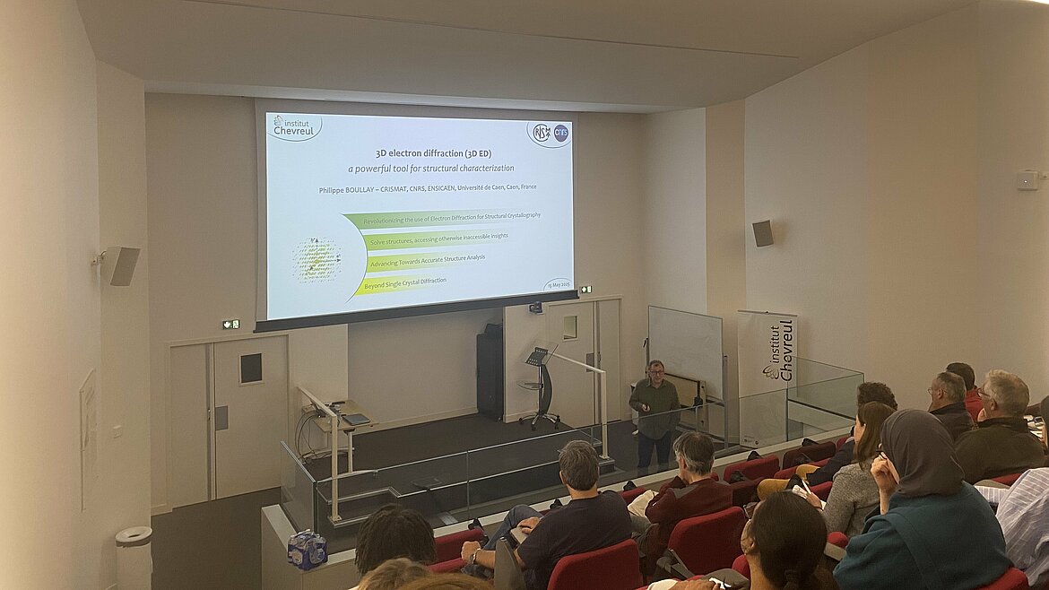 Photo de la conférence de Philippe Boullay. Crédit : Elisa Despretz