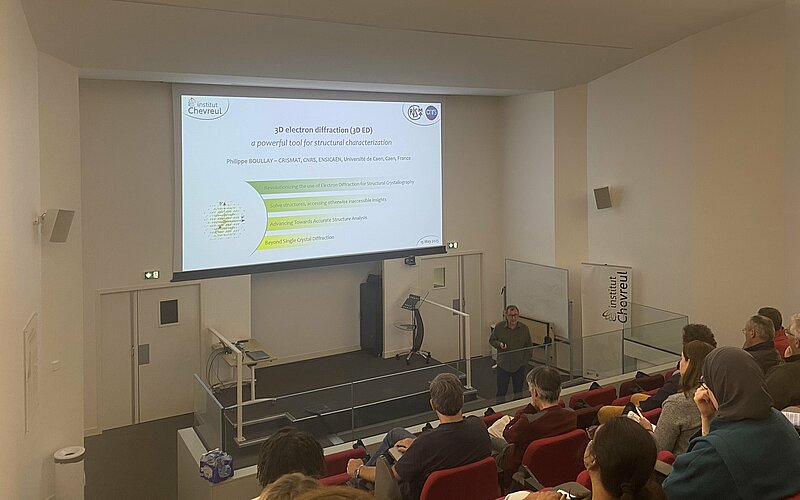 Photo de la conférence de Philippe Boullay. Crédit : Elisa Despretz